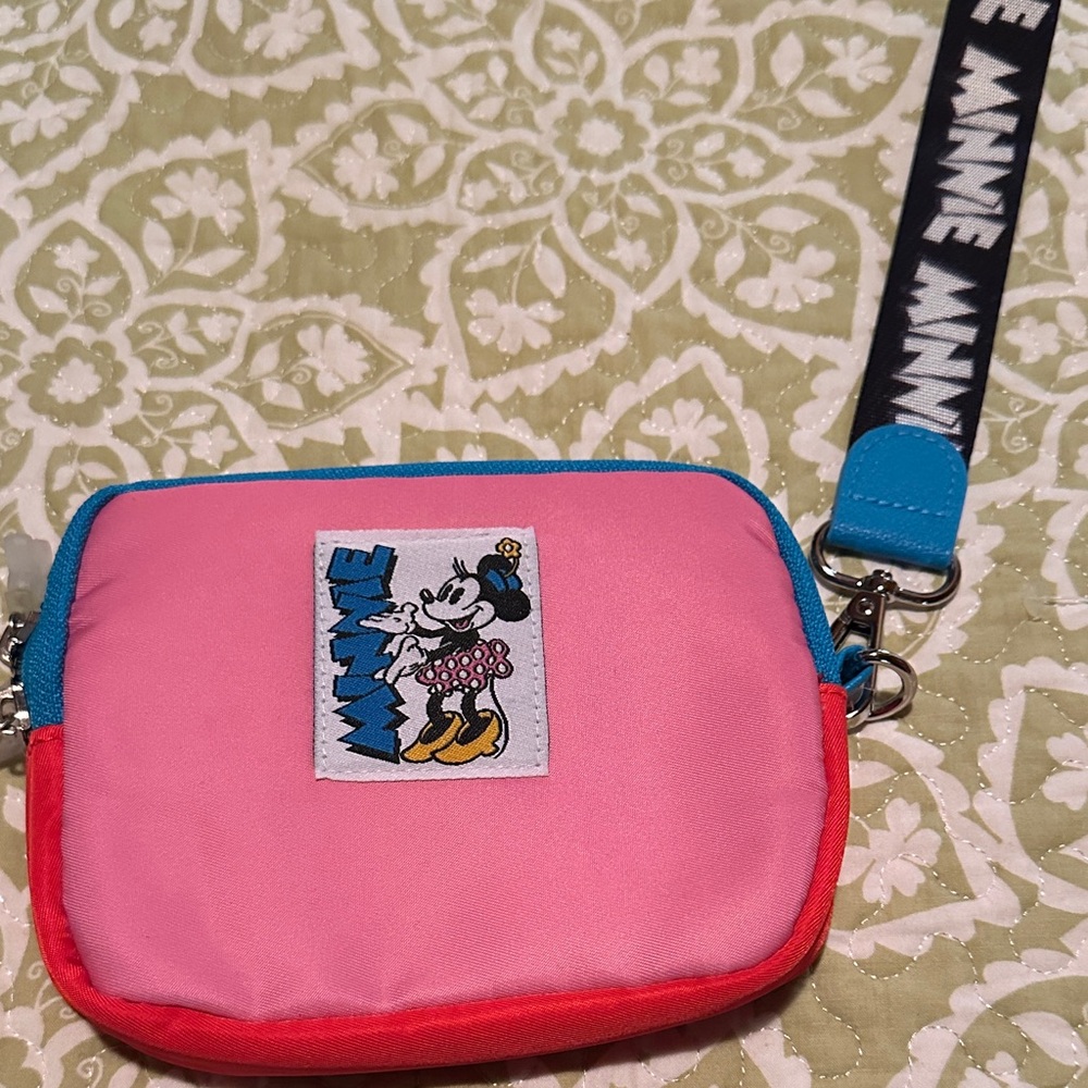 Minnie Mouse Pink and Red pouch
